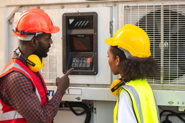 Engineer control reefer with air conditioner at Container box